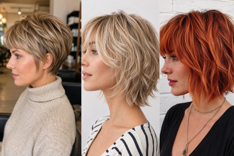 17 Short Layered Haircut Ideas with Soft Shape and Real Movement