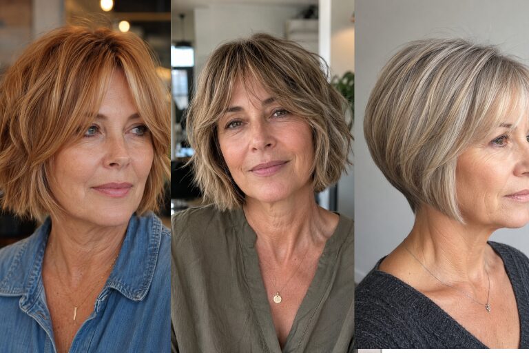 20 Chin Length Haircuts for Women Over 50 That Feel Fresh and Easy to Style