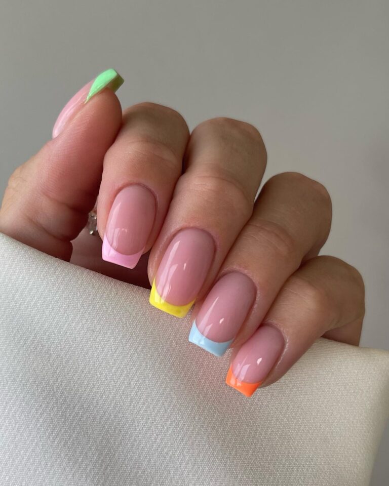 French Tip Nail Ideas For Summer