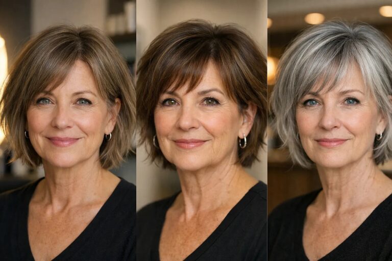 20 Choppy Bob Hairstyles for Women Over 60 That Add Shape and Movement