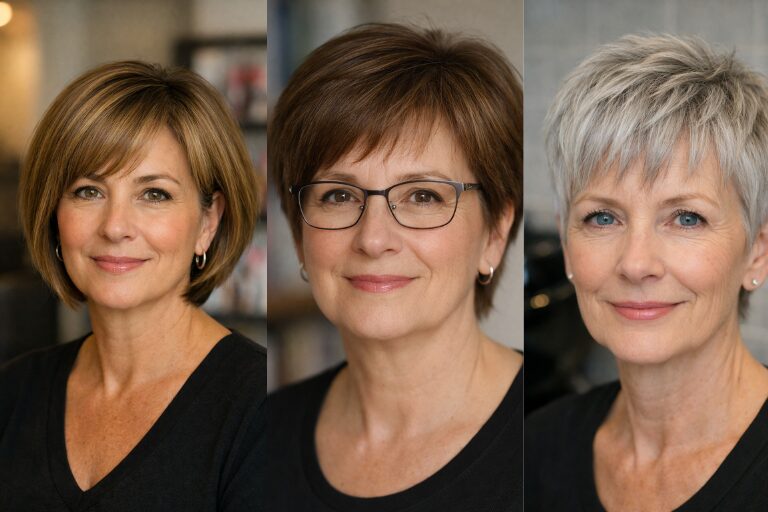 19 Short Hairstyles for Women Over 50 That Look Fresh and Easy to Wear