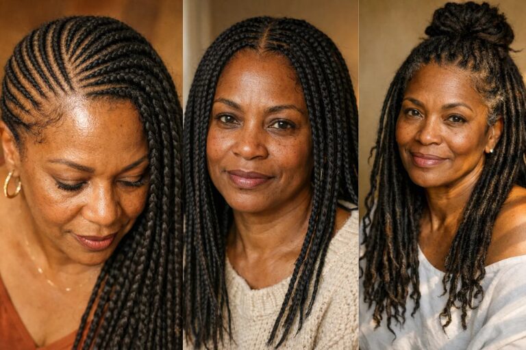 12 Braids for Older Black Women Over 50: Protective Styles That Still Feel Elegant