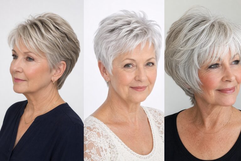 20 Short Layered Hairstyles for Women Over 60: Soft Cuts with Shape and Lift