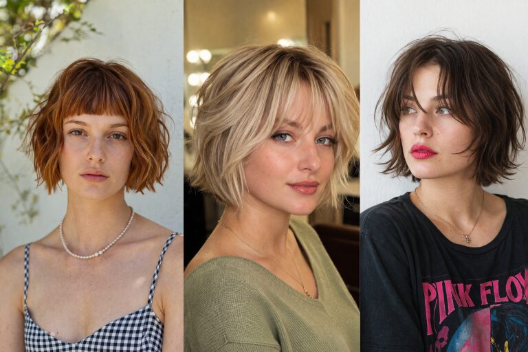 15 Short Shaggy Bob Haircut Ideas That Feel Soft, Lived-In, and Easy to Wear