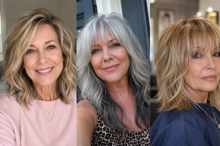 17 Medium Hairstyles for Women Over 60 That Feel Soft, Fresh, and Easy to Wear