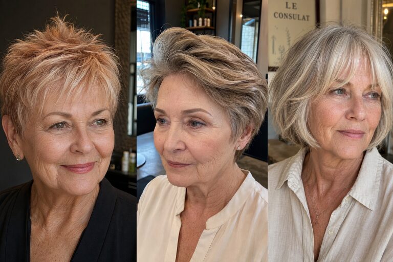 20 Hairstyles for Women Over 70 with Fine Hair for More Volume