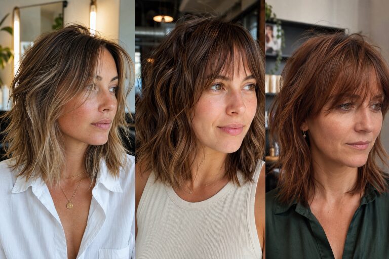 20 Shaggy Lob Hairstyles for Fine Hair with Soft Layers and Easy Movement