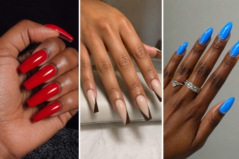 24 Nail Colors for Dark Skin for Every Kind of Mani Mood