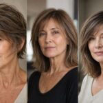 21 Shaggy hairstyles for women over 50 with thin fine hair