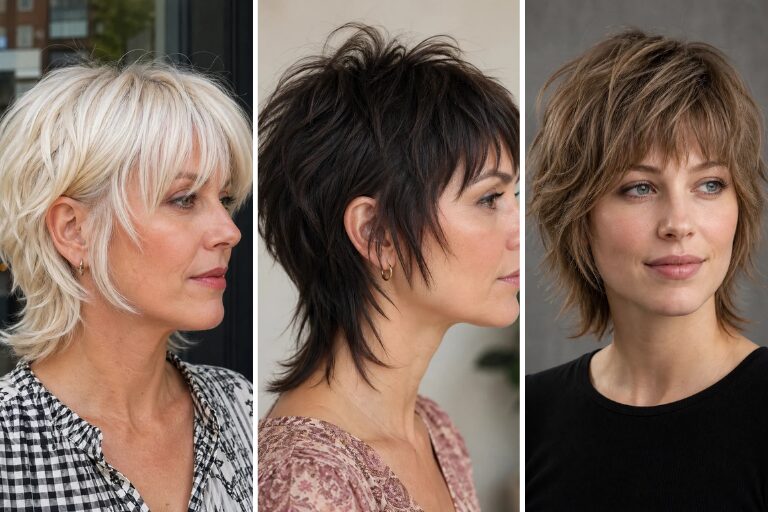 Short Shag Haircuts for Fine Hair With Airy Volume and Movement