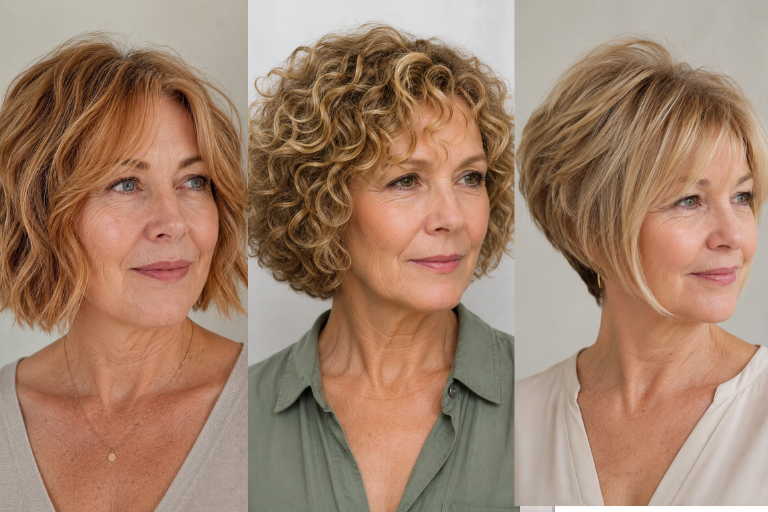 20 Short Bob Haircuts for Women Over 50 That Keep Their Shape